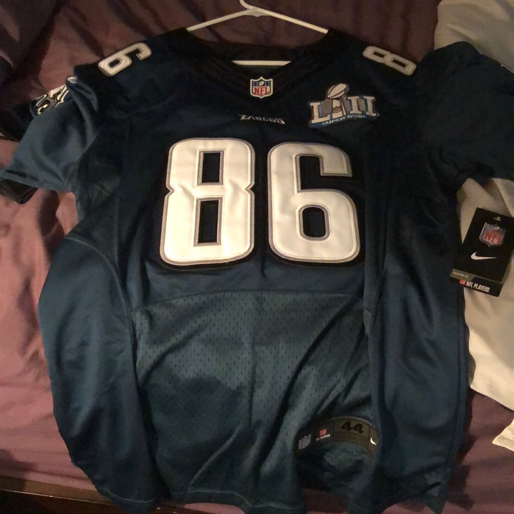 Super bowl eagles Ertz Jersey